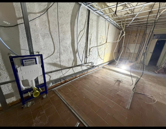 Local professionnel avant rénovation Oullins
