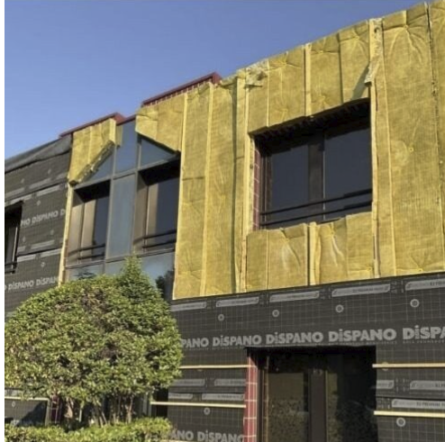 Chantier ITE laine minérale DISPANO – Selesta