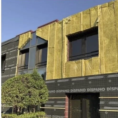 Chantier ITE laine minérale DISPANO – Selesta