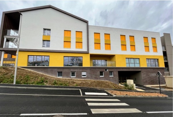 Isolation thermique extérieure EHPAD Saint-Bonnet-de-Mure après travaux