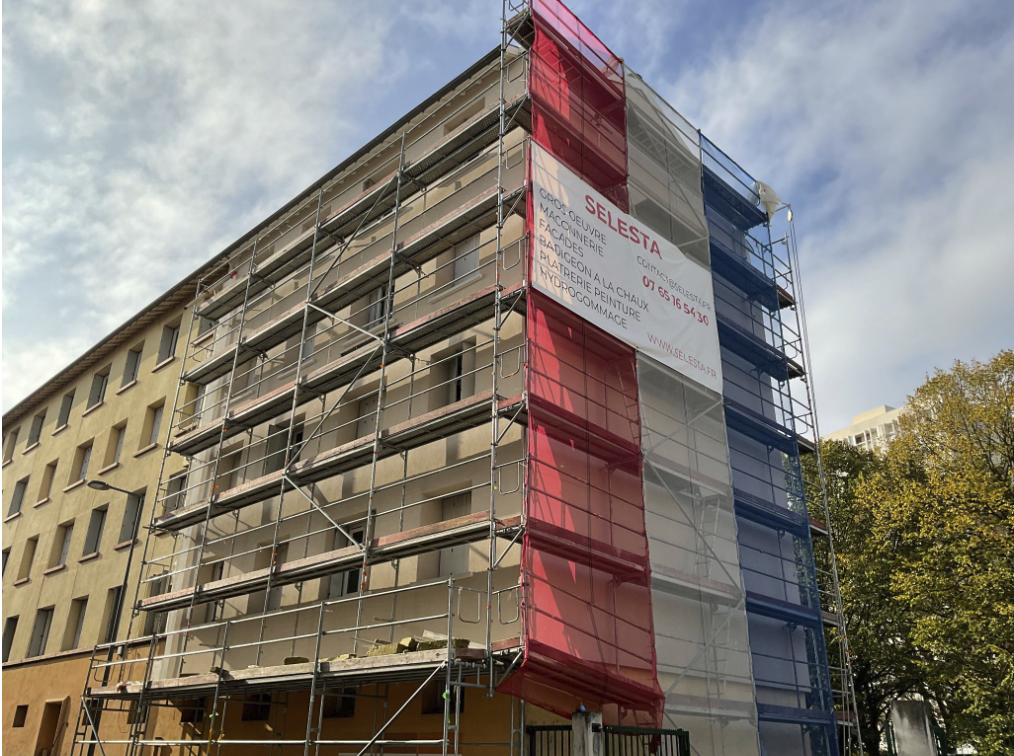 Chantier Selesta – Rénovation globale immeuble Lyon