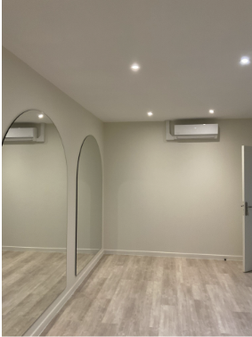 Espace réhabilité – résultat après travaux