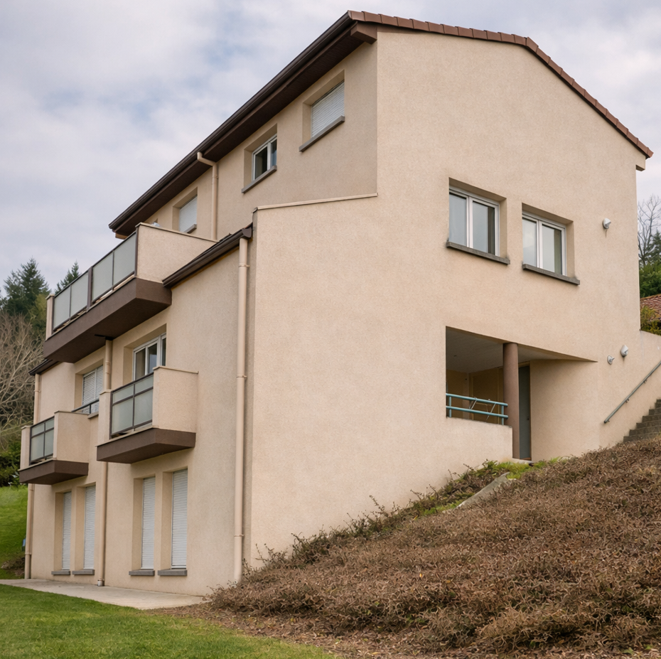 Rénovation façade Givors – Selesta