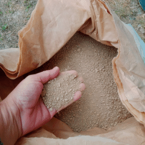 Terre utilisée pour réaliser nos différents pisés à analyser